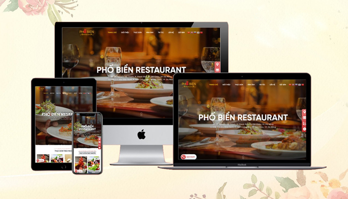 Tối ưu hóa website nhà hàng trên thiết bị di động