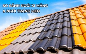 ngói tráng men