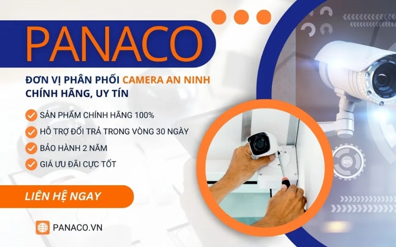 đơn vị lắp camera giám sát panaco