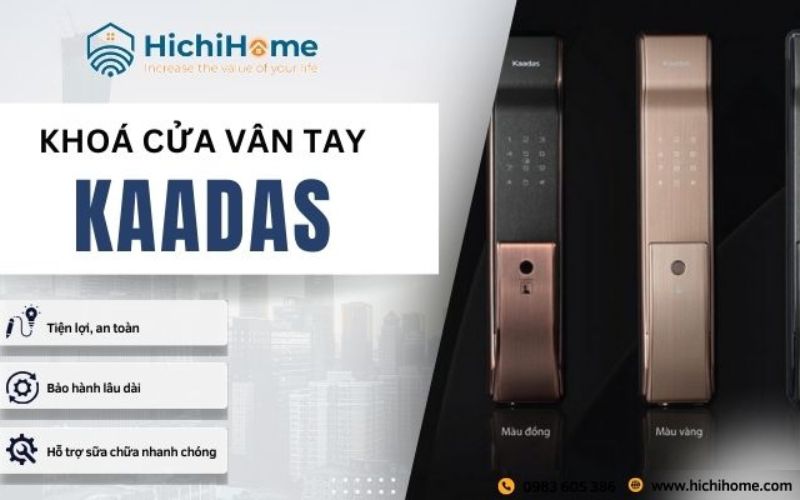 Mua khóa Kaadas chính hãng ở đâu?
